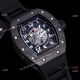 Best Copy Richard Mille RM 030 White Rush Carbon Fiber Watch In All Black (3)_th.jpg